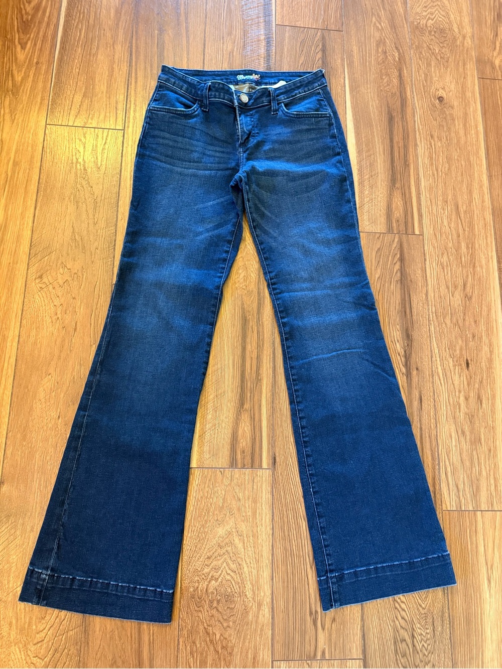 Wrangler Women's Dark Blue Flare Jeans